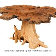 Burl Coffee Table - Image 3
