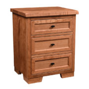 Farmhouse Three Door Nightstand