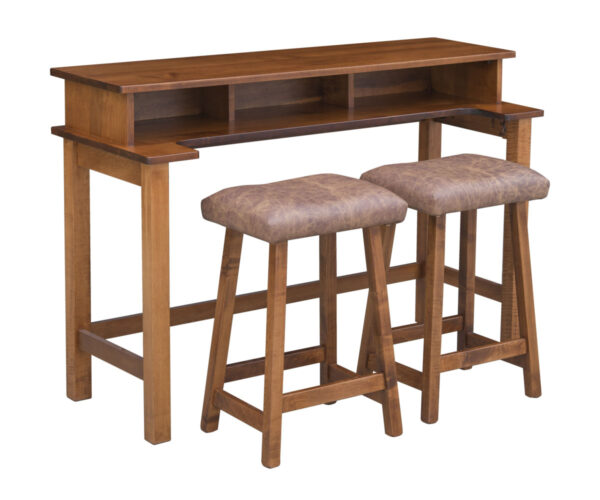 Lotus Barstool Sofa Table - 52"W