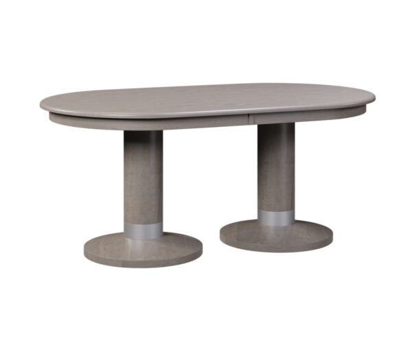 Alcoe Round Double Pedestal Table