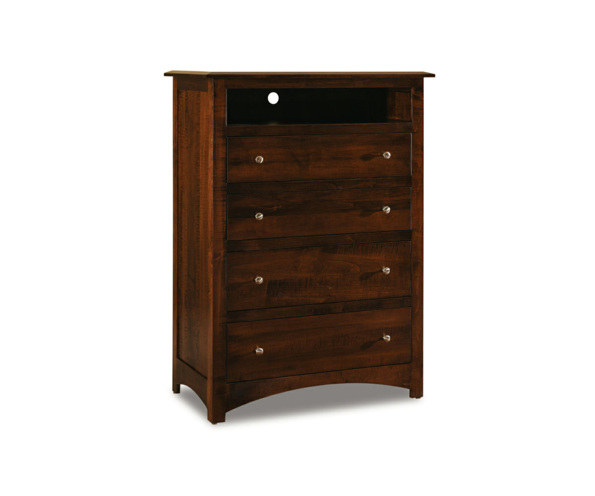 Finland 4 Drawer Media Chest