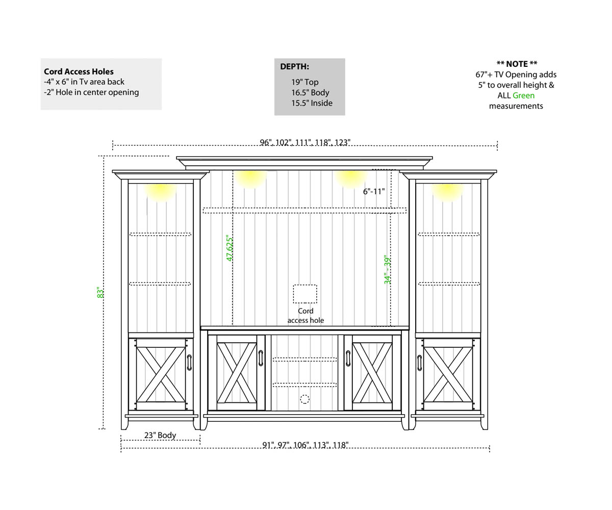 Hamilton Wall Unit - Image 2
