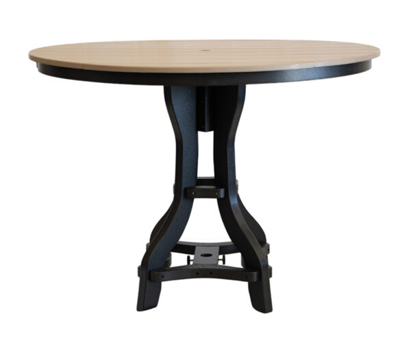 48" Round Counter Table - Curved Leg