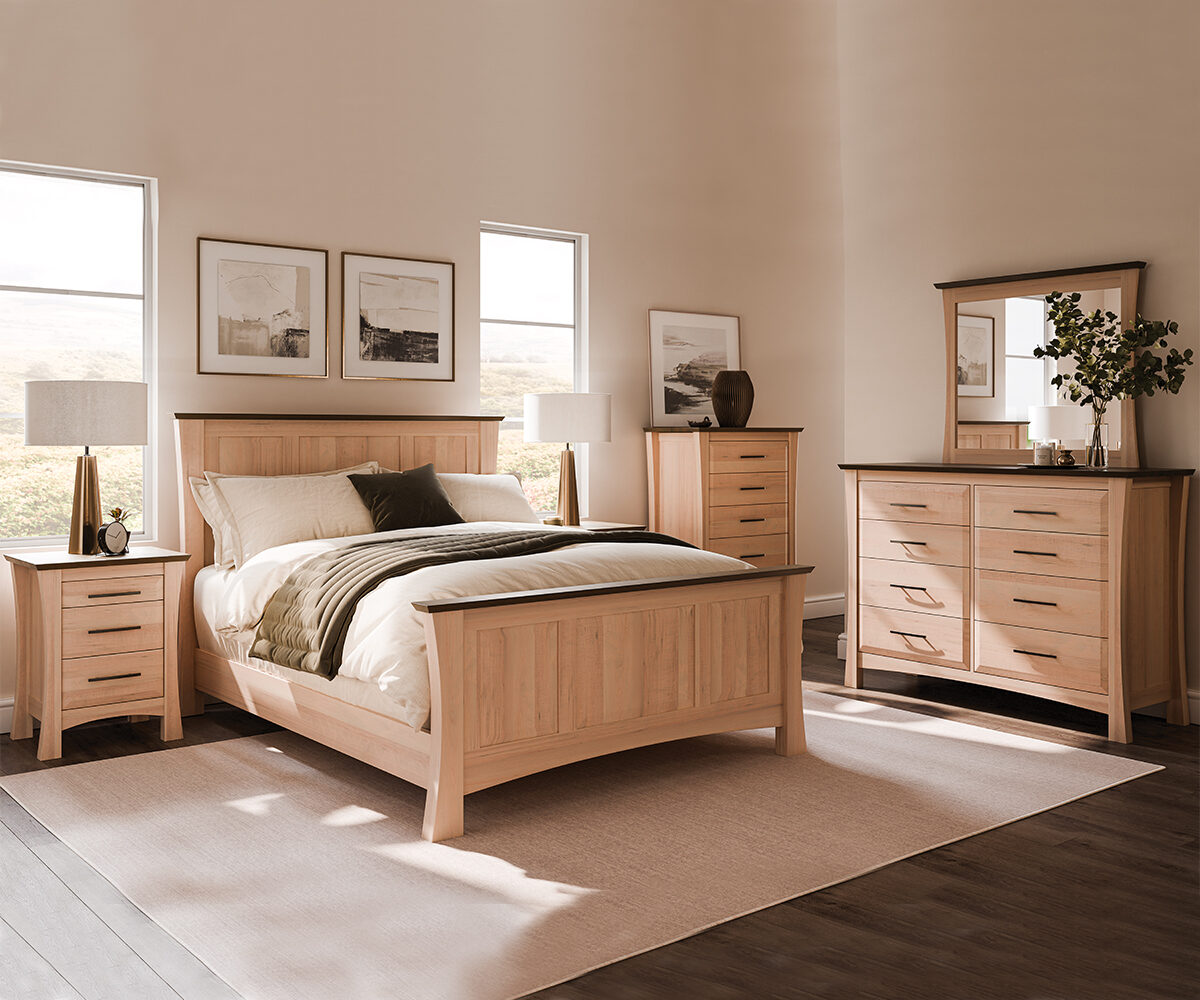 Providence Panel Bed with Low Footboard - Image 2