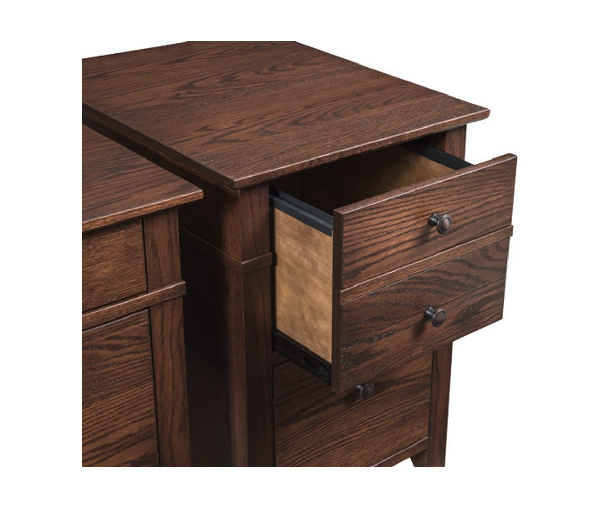 Craftsman 2 Drawer File Cabinet - Image 3