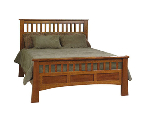 Bridgeport Antique Mission Bed