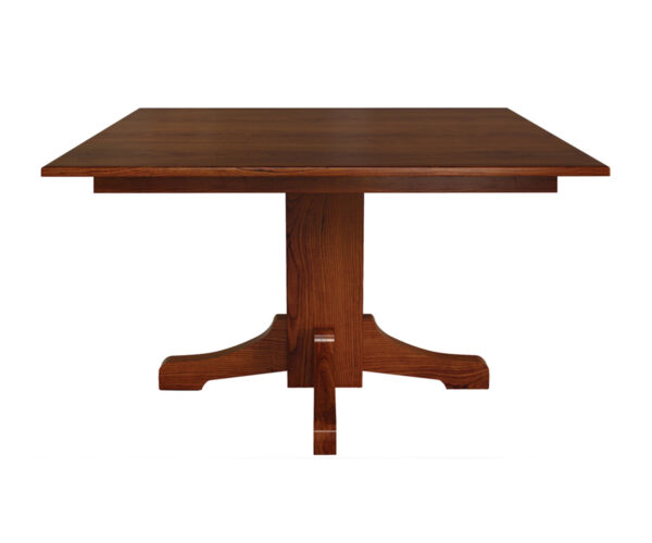 Mission Single Pedestal Table