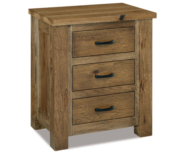 Cottage 3 Drawer Nightstand