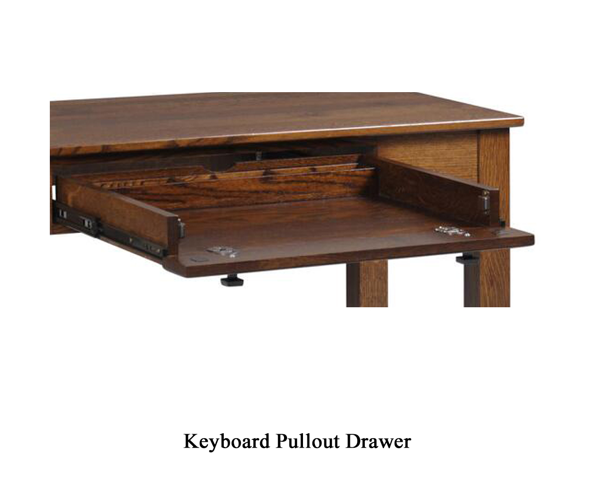 Highland Credenza Desk - Image 3