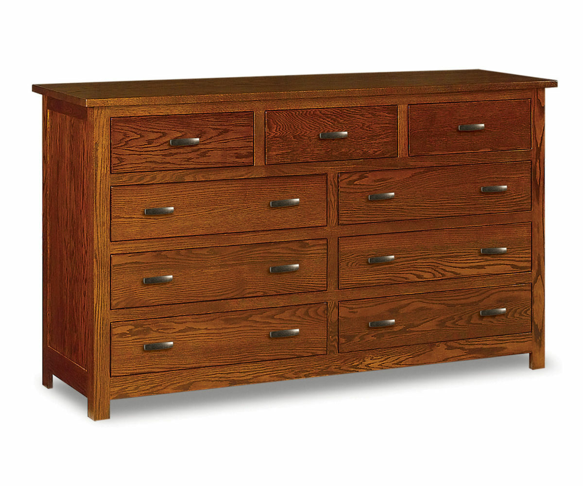 Flush Mission 9 Drawer Dresser