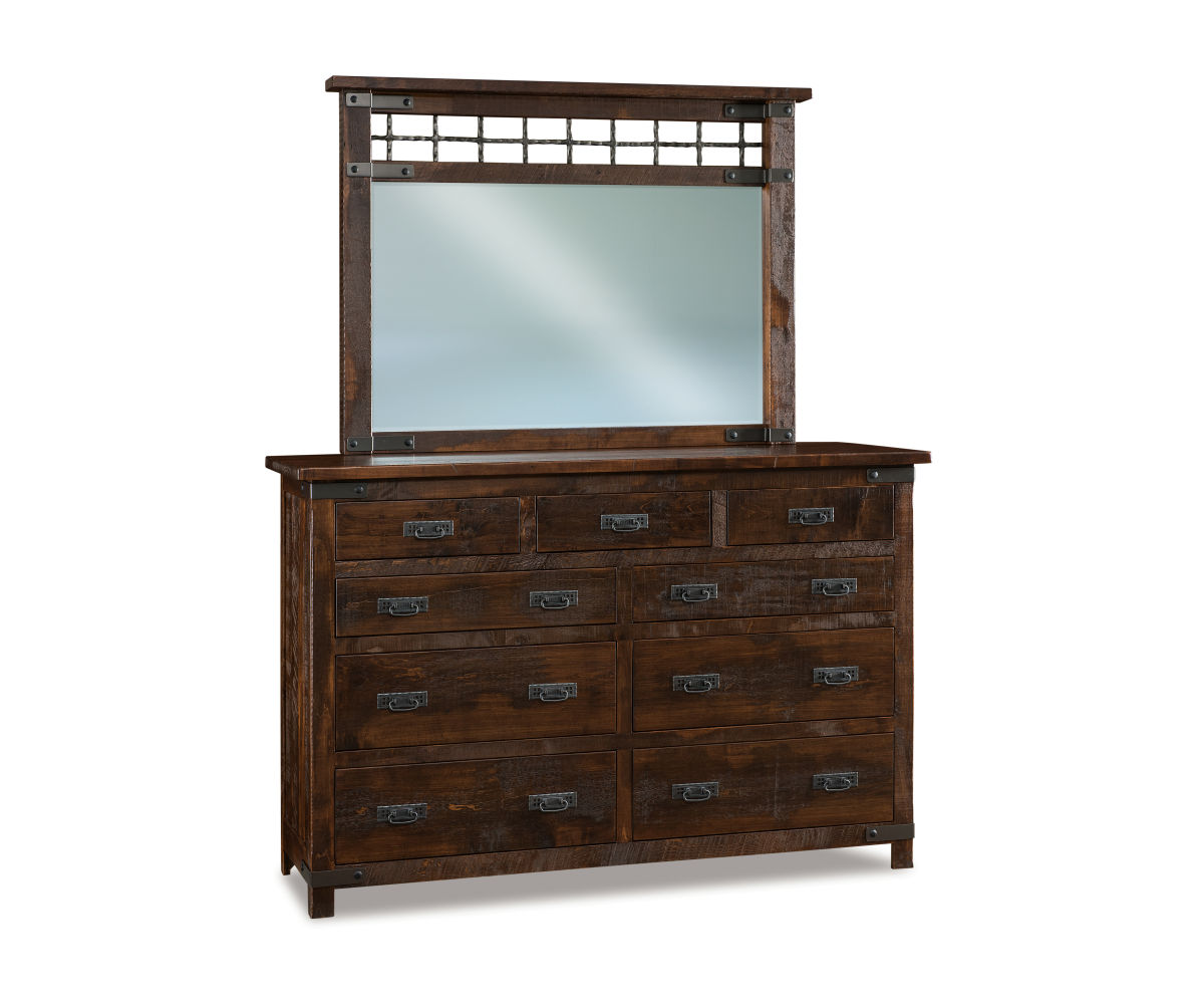 Ironwood 9 Drawer Dresser