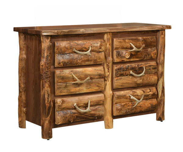 Appalachian 6 Drawer Dresser