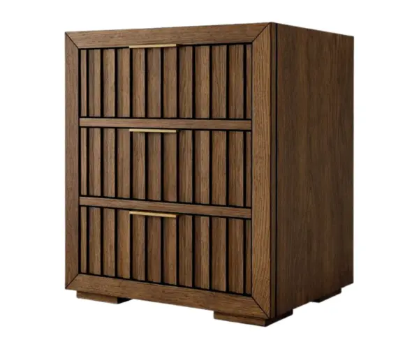 Cosmopolitan Loft 3 Drawer Nightstand - 26"W